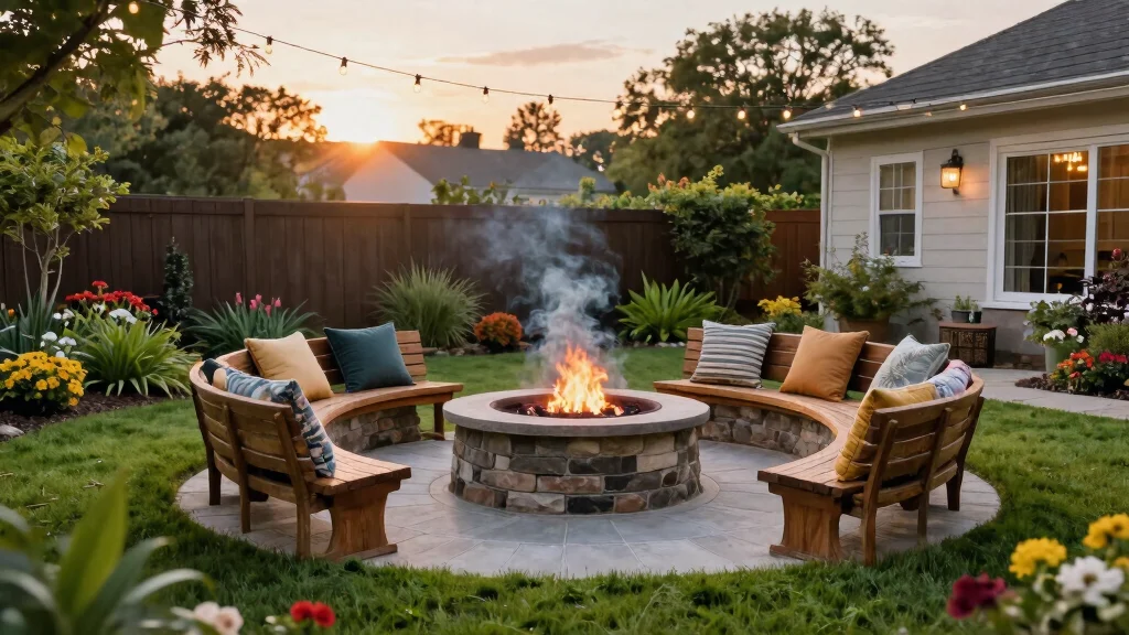 14 Fire Pit Garden Ideas That Keep Smoke Away From the House