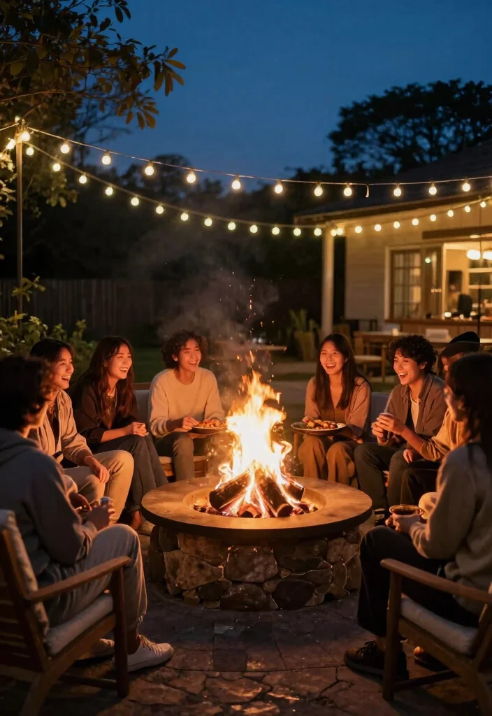 14 IKEA Outdoor Kitchen Ideas That Cost Under $1 - 10. DIY Fire Pit for Cooking 1