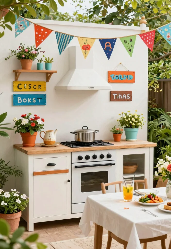 14 IKEA Outdoor Kitchen Ideas That Cost Under $1 - 14. Budget-Friendly DIY Decor 1
