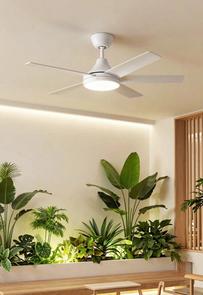 15 Best Ceiling Fans That Move Air Without Making Noise - 3. Minka-Aire F843-DK Light Wave Ceiling Fan 1