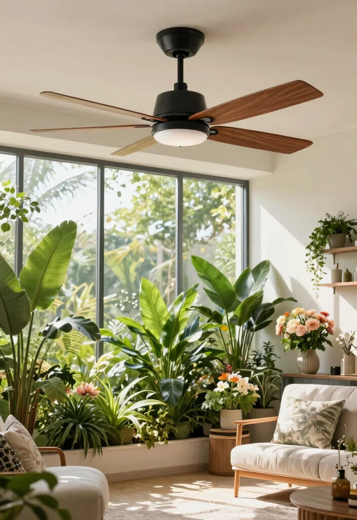 15 Best Ceiling Fans That Move Air Without Making Noise - 7. Monte Carlo 3MAVR54BK Maverick Ceiling Fan 1