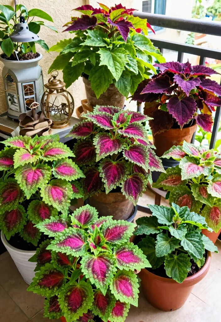 15 Outdoor Potted Plants That Survive Without Daily Watering - 12. Coleus 1