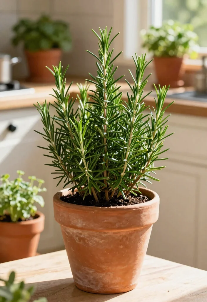 15 Outdoor Potted Plants That Survive Without Daily Watering - 4. Rosemary 1