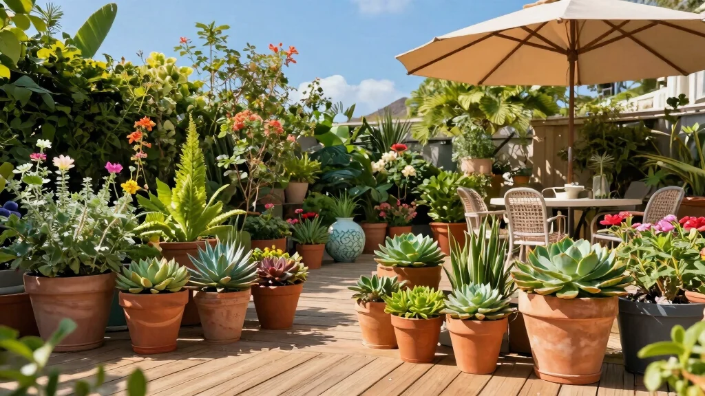 15 Outdoor Potted Plants That Survive Without Daily Watering