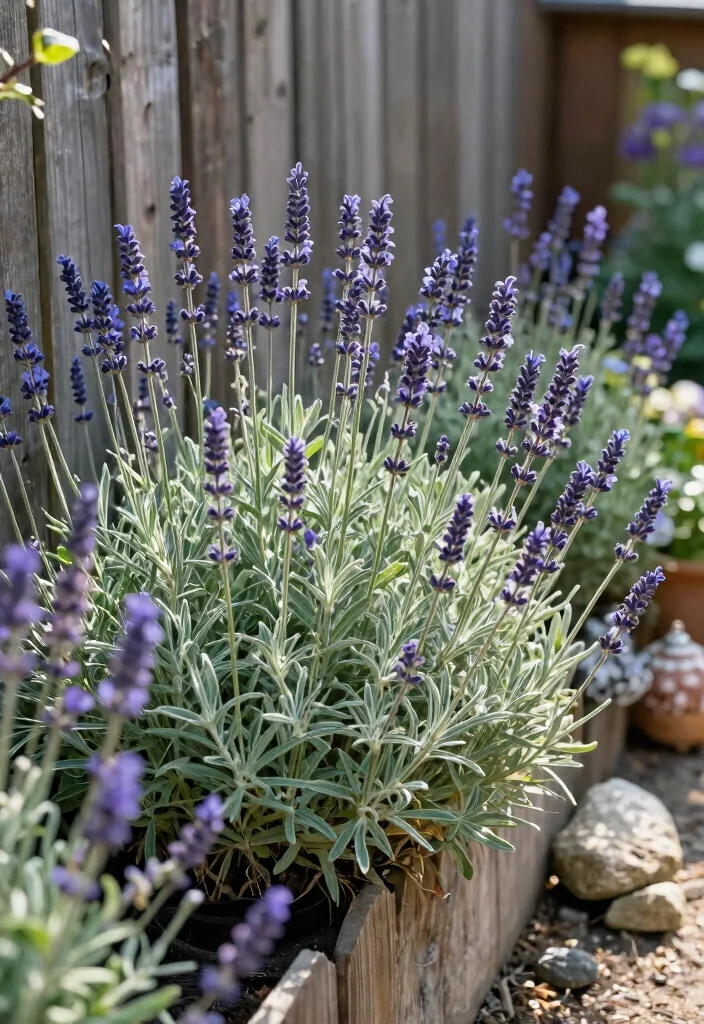 15 Plants for Fence Line That Provide Privacy and Stay Contained - 12. Russian Sage 1