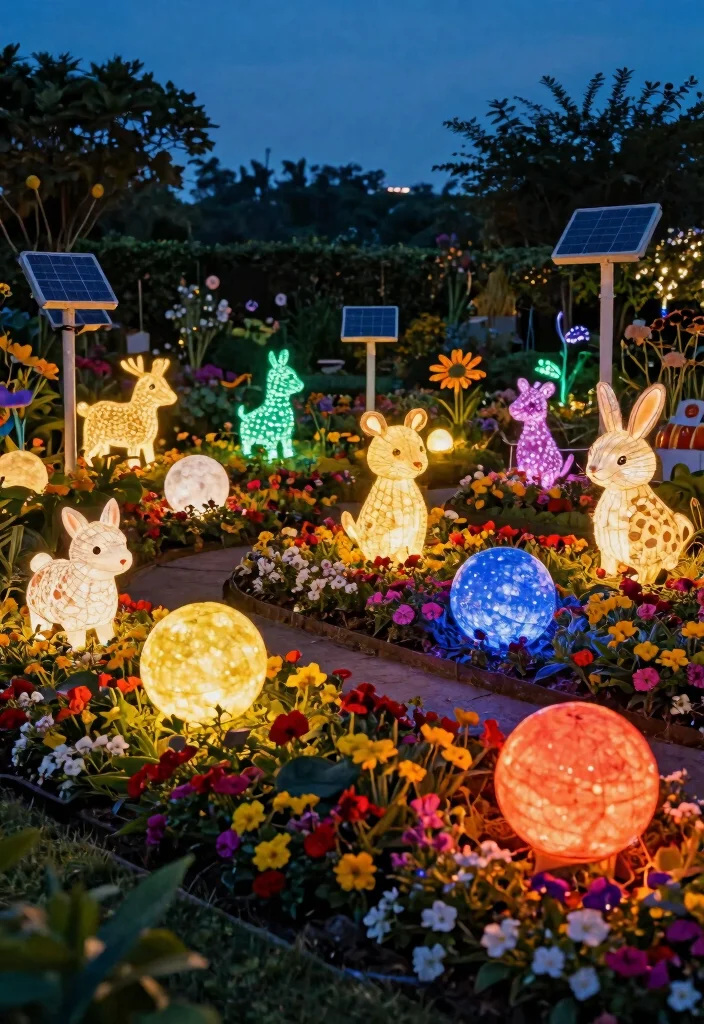 18 Backyard Lighting Ideas That Run on Solar for Zero Wiring - 10. Solar Decorative Lights 1