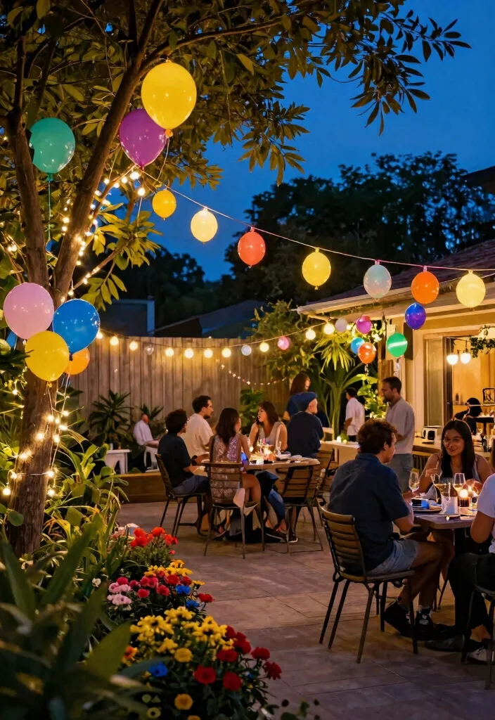 18 Backyard Lighting Ideas That Run on Solar for Zero Wiring - 16. Solar Balloon Lights 1