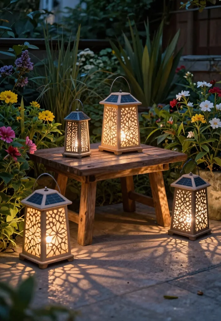 18 Backyard Lighting Ideas That Run on Solar for Zero Wiring - 3. Solar Lanterns 1