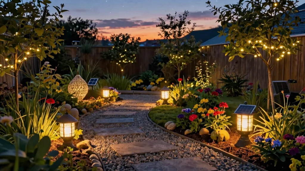18 Backyard Lighting Ideas That Run on Solar for Zero Wiring